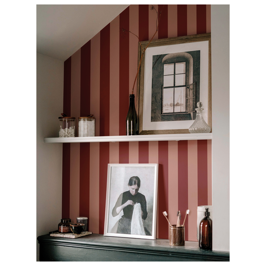 AUGUSTE rose et bordeaux