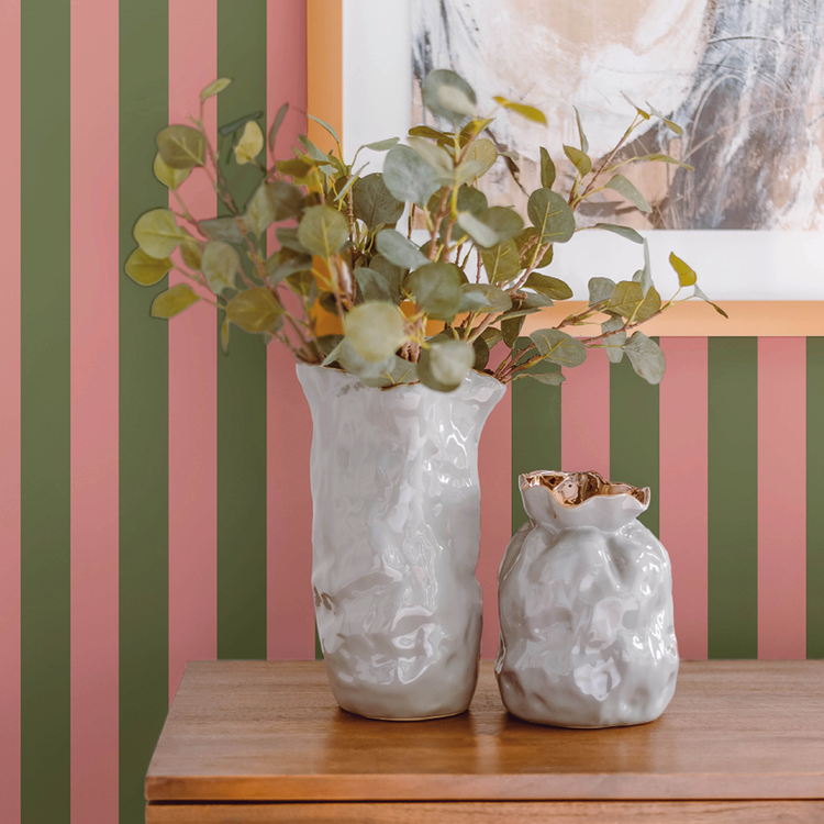 AUGUSTE rose et vert