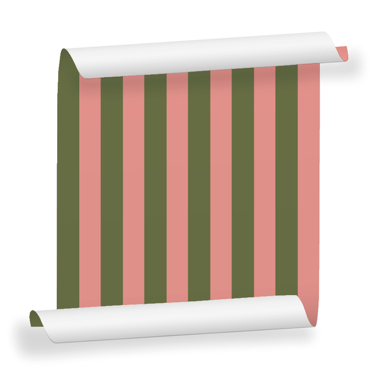 AUGUSTE rose et vert