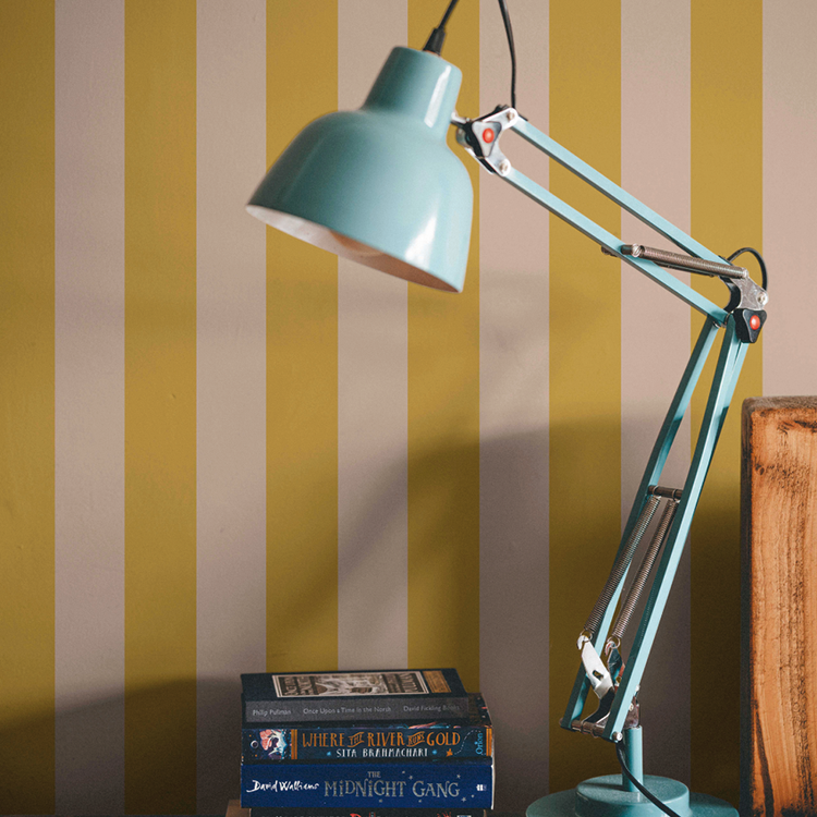 AUGUSTE jaune moutarde et beige