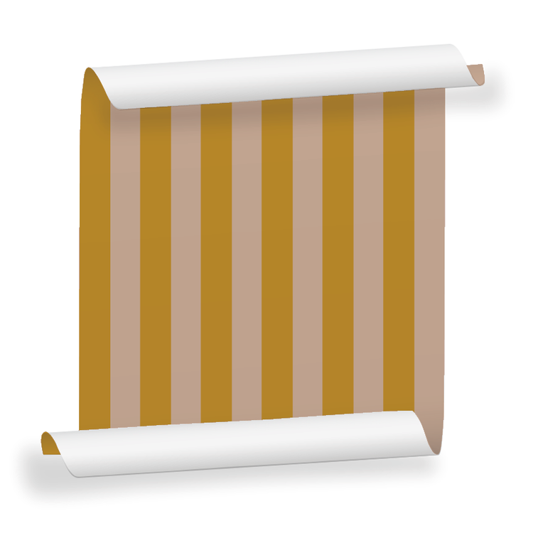 AUGUSTE jaune moutarde et beige