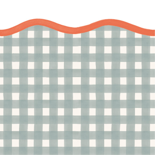 BIBI vert de gris et orange