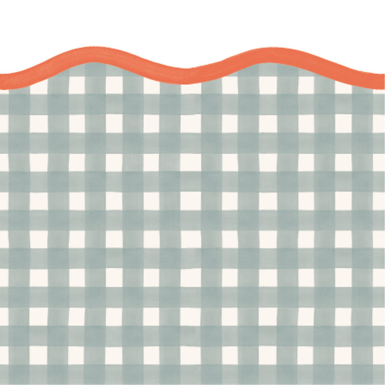 BIBI vert de gris et orange