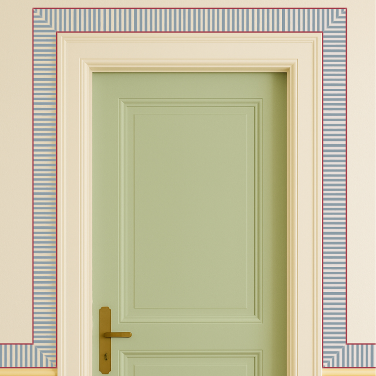 BONNIE bleu et bordeaux