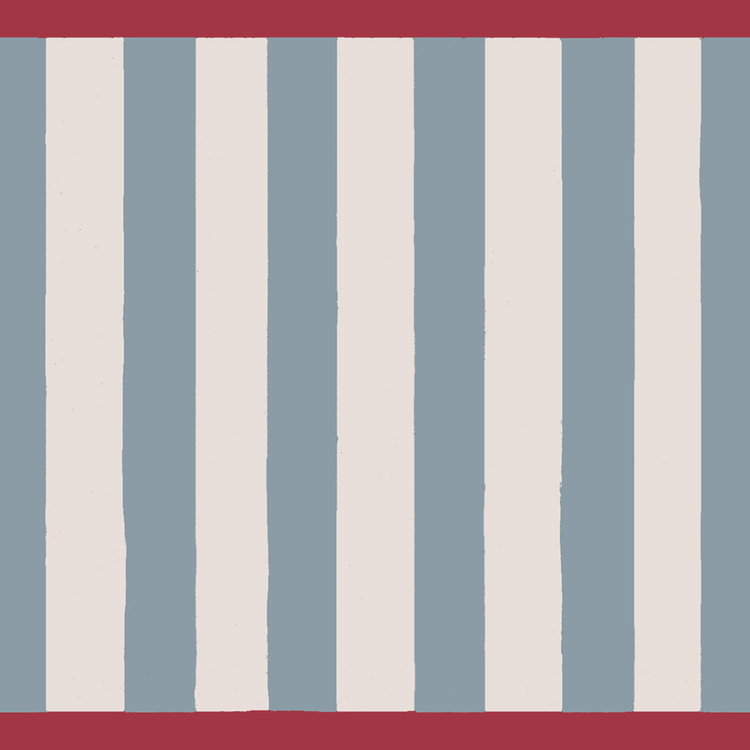 BONNIE bleu et bordeaux