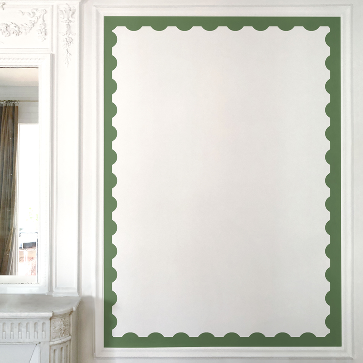 BORDURE PERLÉE vert