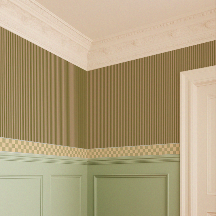 CLYDE vert anis et bleu