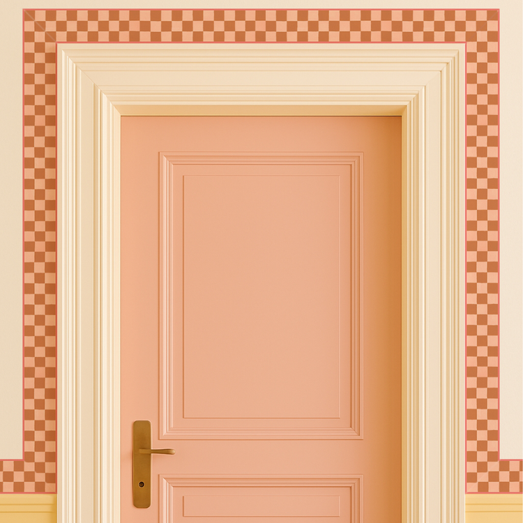 CLYDE caramel et bordeaux