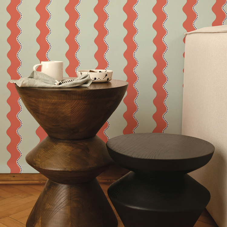 DIEGO bleu et terracotta