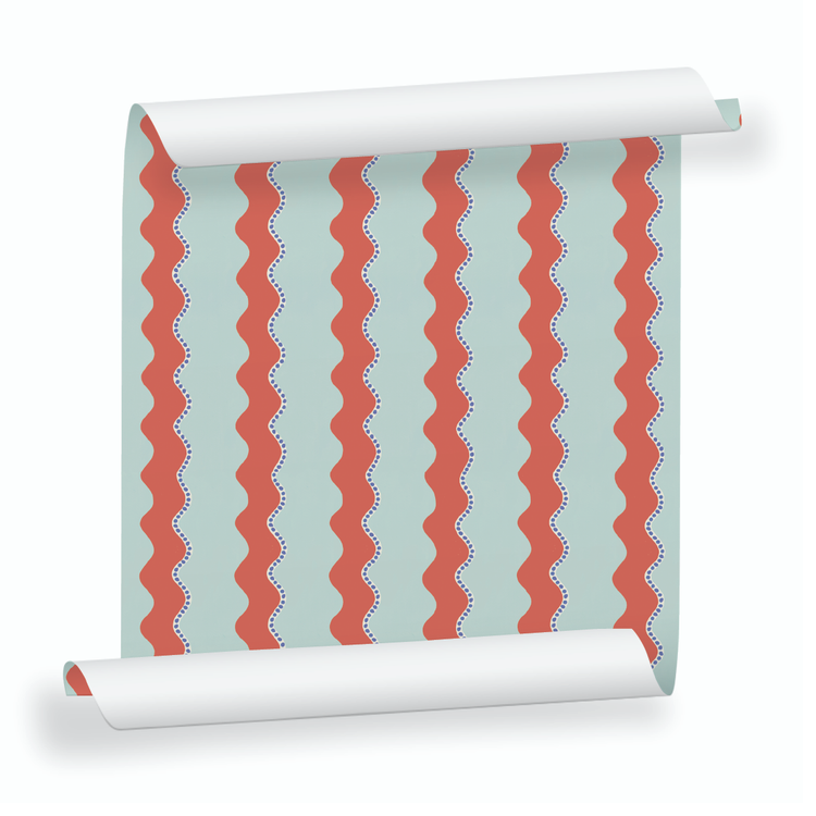 DIEGO bleu et terracotta