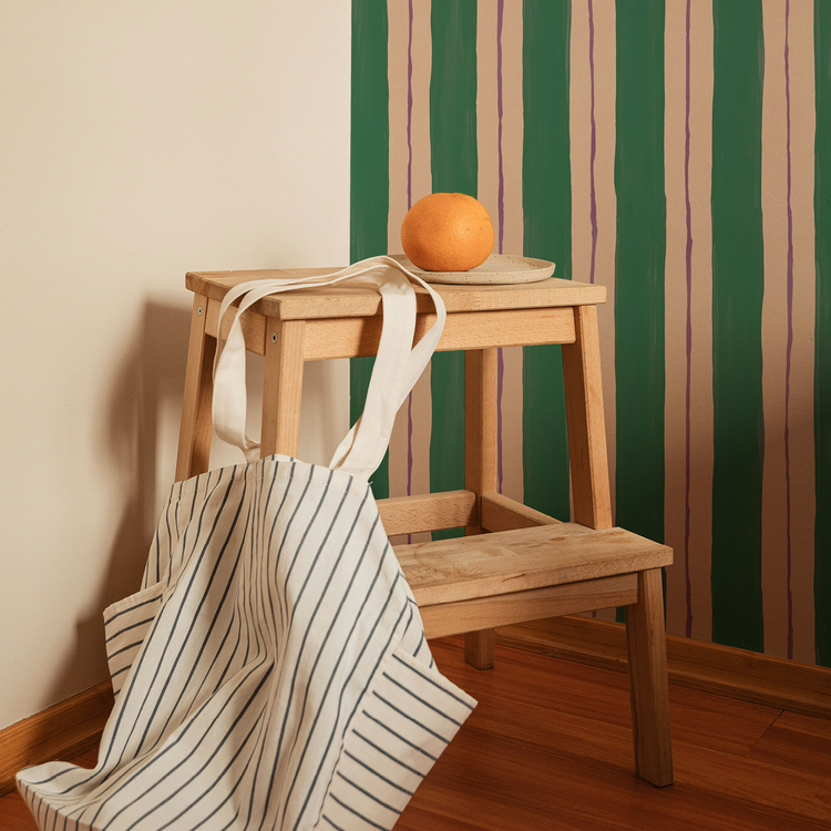 FRIDA vert crème et violet