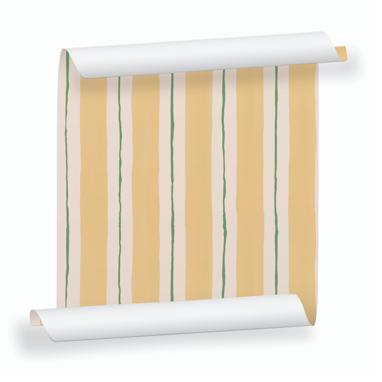 FRIDA jaune crème et vert