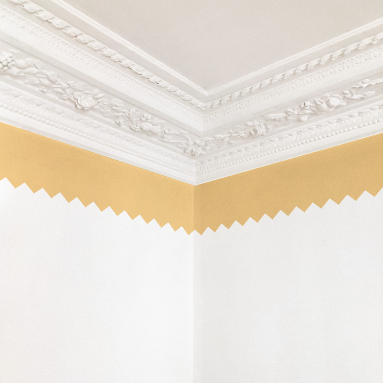 FRISE CRANTÉE jaune clair