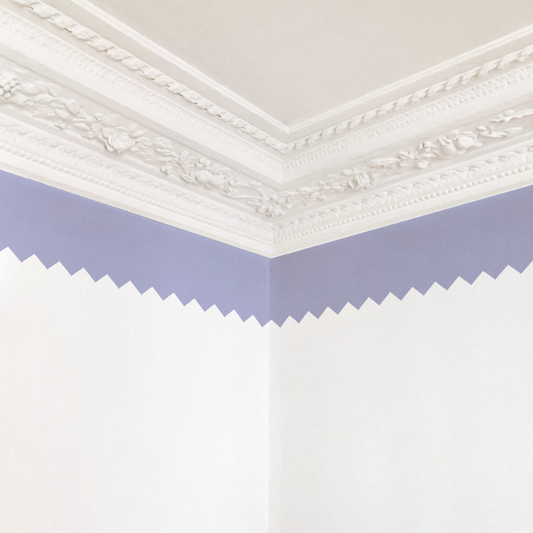 FRISE CRANTÉE parme