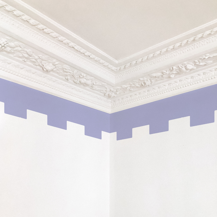 FRISE CRÉNELÉE parme