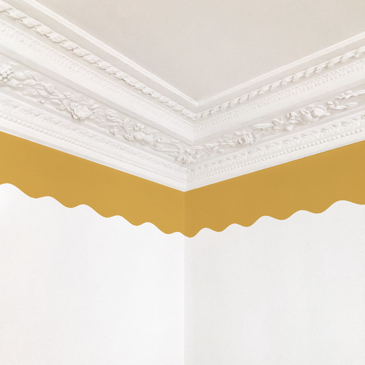 FRISE ONDULÉE jaune