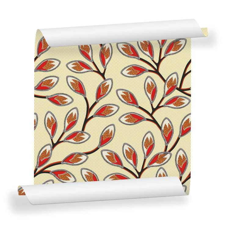 NYAMBURA jaune et rouge