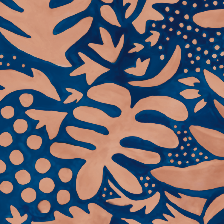 ALIÉNOR bleu et rose