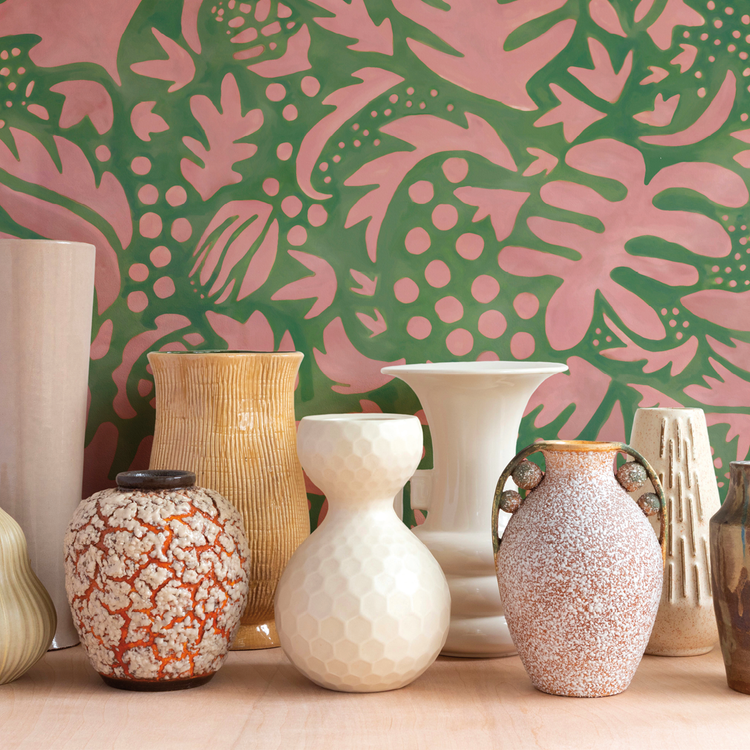 ALIÉNOR vert et rose