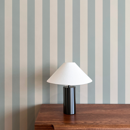 AUGUSTE bleu pastel et crème