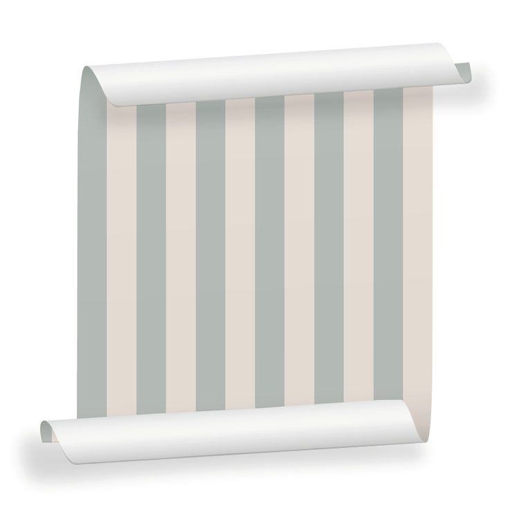 AUGUSTE bleu pastel et crème