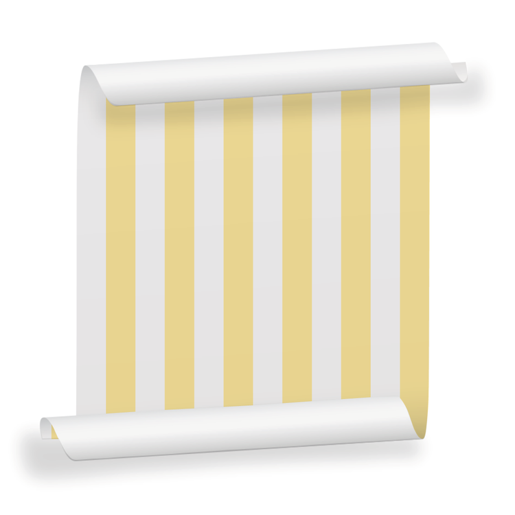 AUGUSTE jaune clair et crème