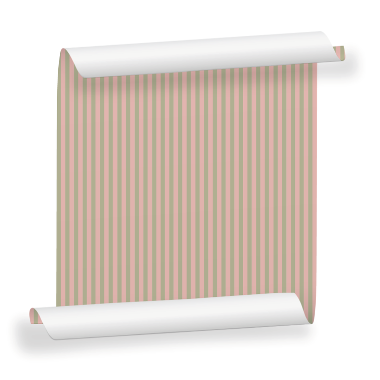 ERNEST vert pastel et rose pastel