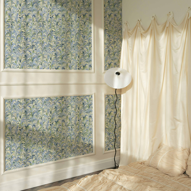 LEONARDO bleu et vert