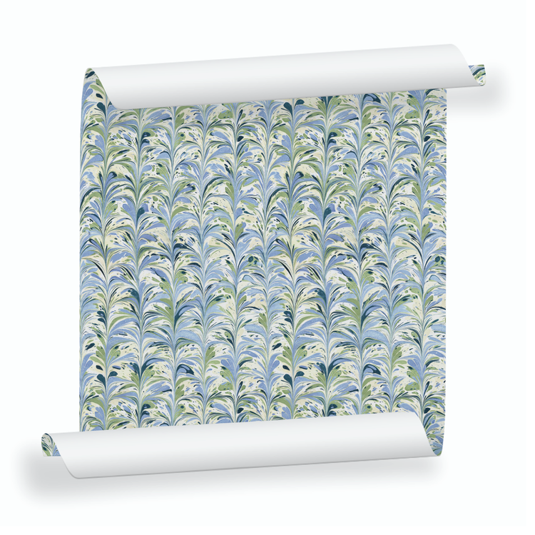 LEONARDO bleu et vert