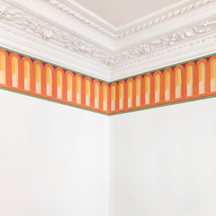 MÉLISANDE vert orange et jaune