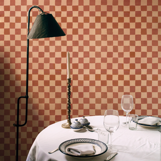 NOÉMIE beige et brique