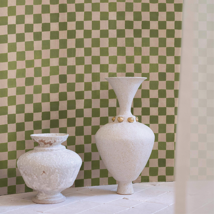 NOÉMIE vert et crème