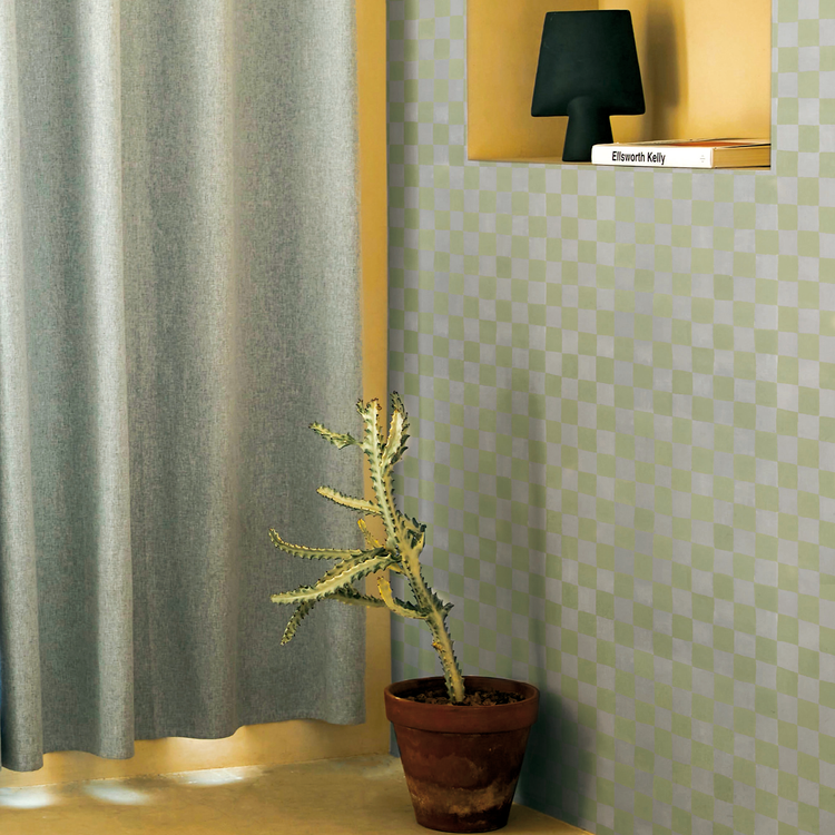 NOÉMIE vert de gris et bleu