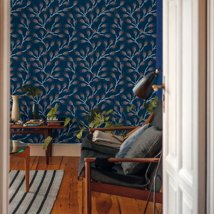 NYAMBURA bleu et rouge