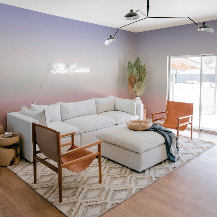 YVONNE rose et violet