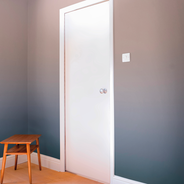 YVONNE bleu gris et rose