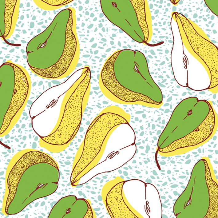 AYA blanc verdeau et jaune