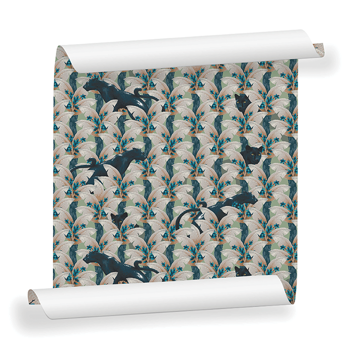 FÉLINDRA vert et sable