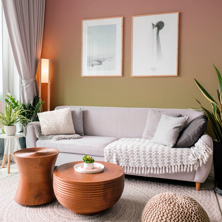 GABRIEL rose et vert