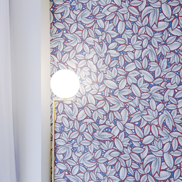 HASSANATOU bleu et blanc