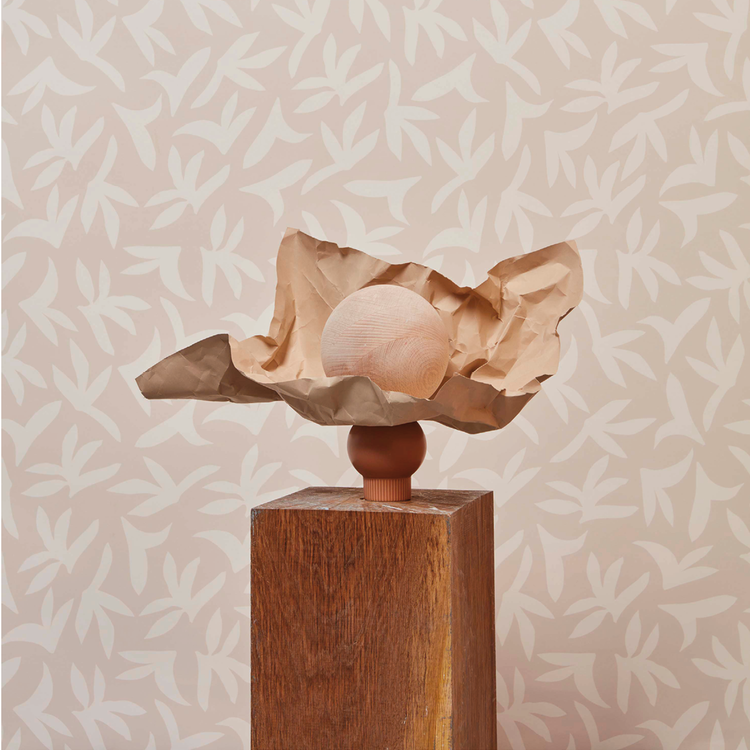 JARDIN D'HIVER crème sur grège