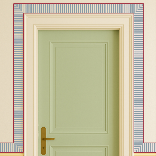 BONNIE bleu et bordeaux