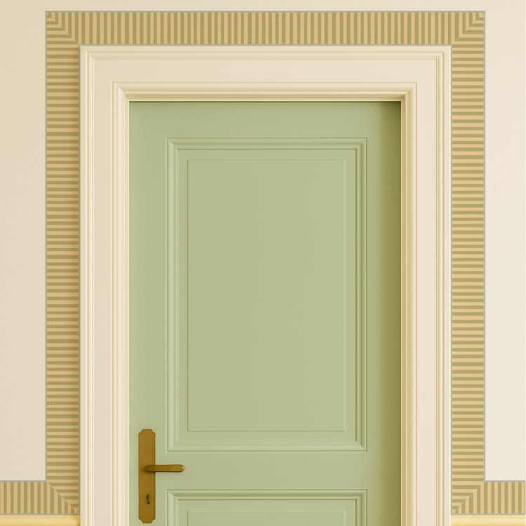 BONNIE vert anis et bleu