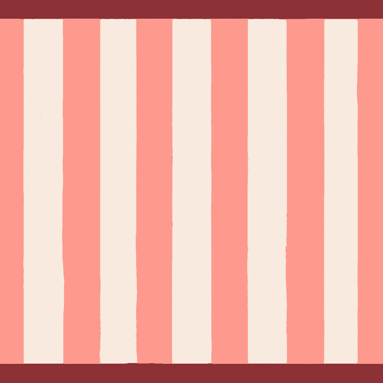 BONNIE rose et bordeaux