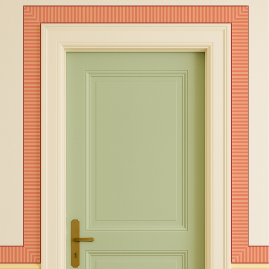 BONNIE rose saumon et bordeaux